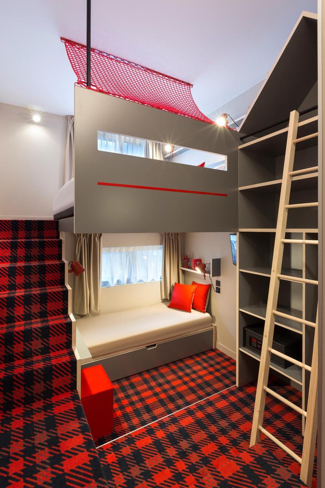 RockyMezzanine : peut accueillir 3 adultes ou 2 adultes et 2 enfants